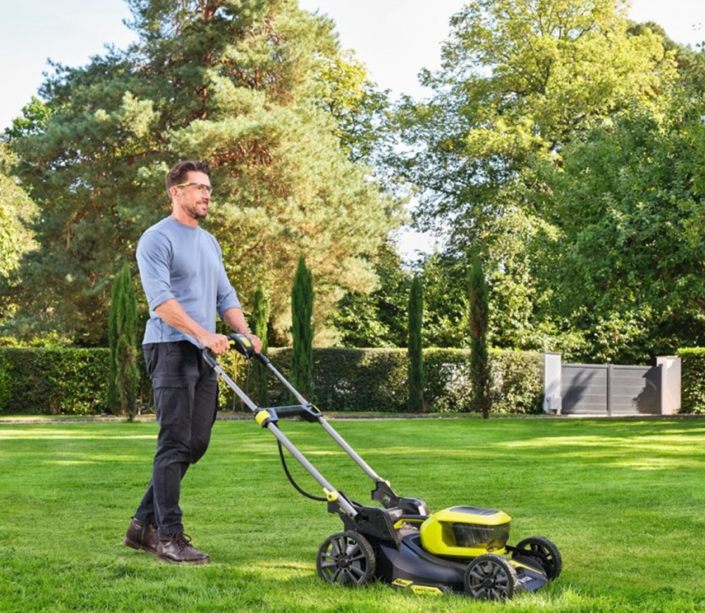 Газонокосилка аккумуляторная RYOBI RY18LMX46A-250 460мм 18В 5Ач-3