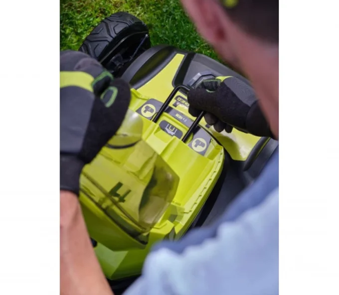 Газонокосилка аккумуляторная RYOBI RY18LMX46A-250 460мм 18В 5Ач-7