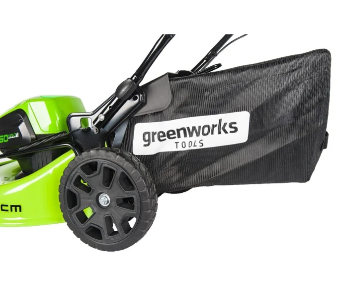 Mașină de tuns gazonul cu acumulator Greenworks GD60LM46HP 460mm 60V 4Ah-6