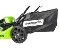 Mașină de tuns gazonul cu acumulator Greenworks GD60LM46HP 460mm 60V 4Ah-6