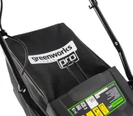 Газонокосилка аккумуляторная Greenworks GD80LM46K4 460мм 80В 4Ач-5