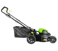 Газонокосилка аккумуляторная Greenworks GD80LM46K4 460мм 80В 4Ач-8