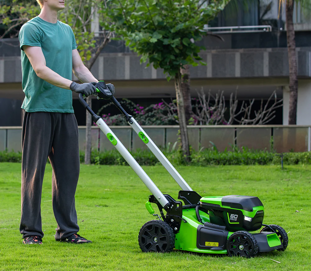 Mașină de tuns gazonul cu acumulator Greenworks GD60LM46SPK4 460mm 60V 4Ah photo 3
