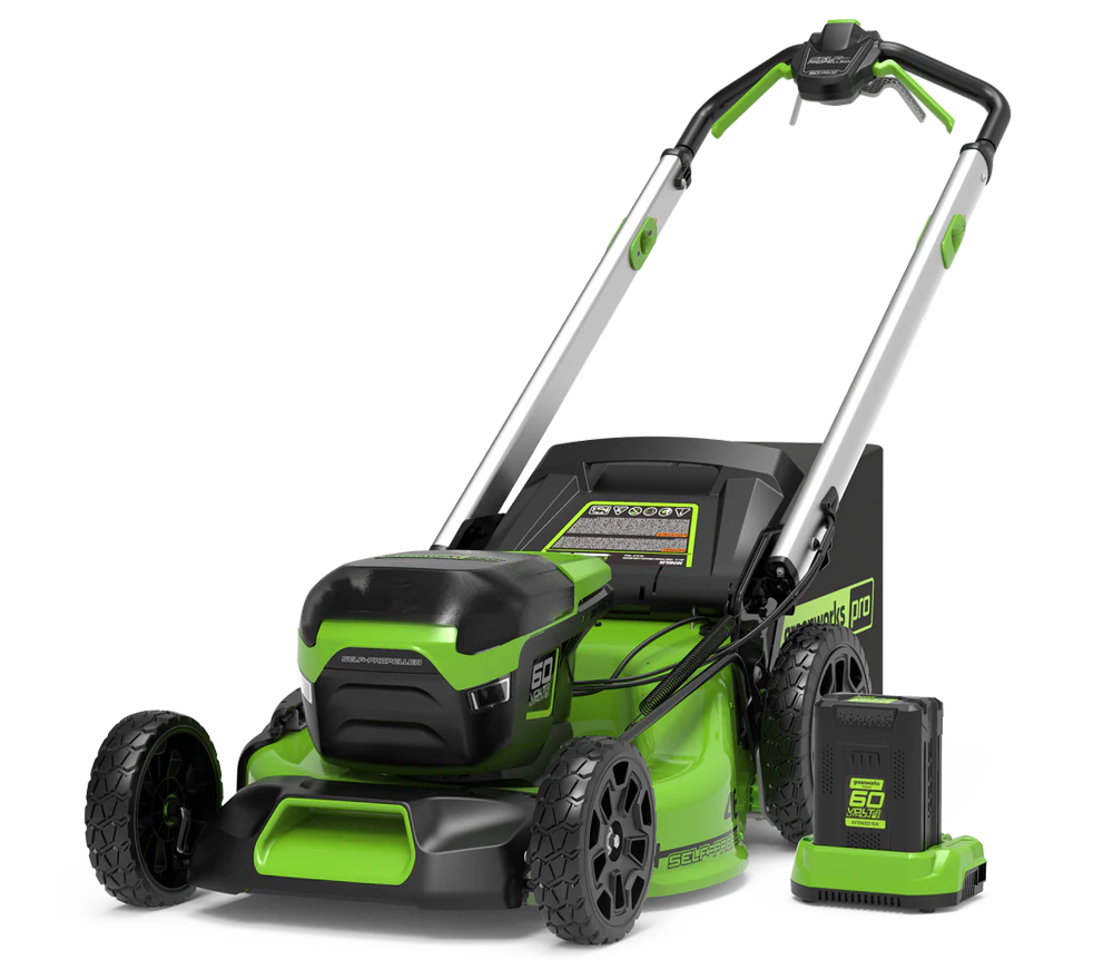 Mașină de tuns gazonul cu acumulator Greenworks GD60LM46SPK4 460mm 60V 4Ah photo