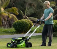 Mașină de tuns gazonul cu acumulator (fără bat) Greenworks GD60LM46SP 460mm 60V-4