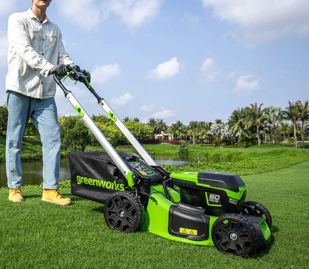Газонокосилка аккумуляторная (без АКБ) Greenworks GD60LM46SP 460мм 60В photo 5