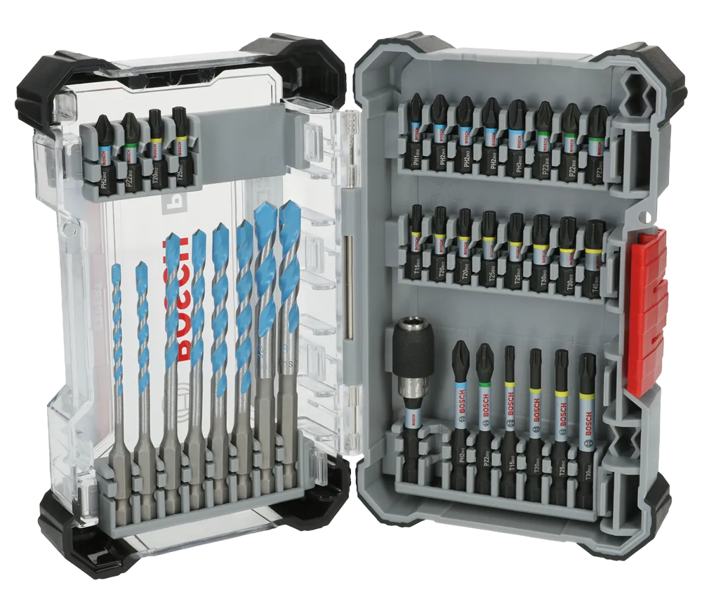 Set biți și burghie BOSCH PRO Impact Mixed Set PH/PZ/TX photo