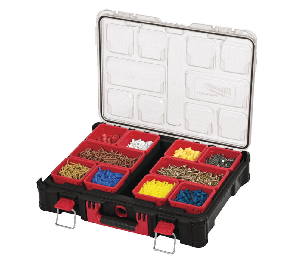 Модульная тележка для инструментов MILWAUKEE Set PACKOUT Пластик-10