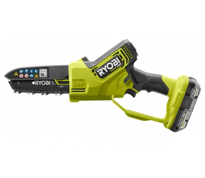 Fierăstrău cu lanț cu acumulator RYOBI RY18PSX15A-120 150mm 18V 2Ah-1