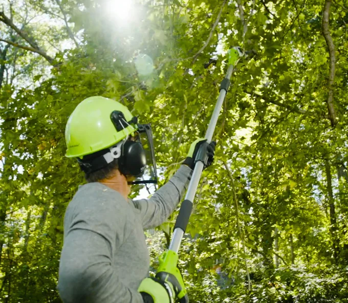 Fierăstrău telescopic cu acumulator Greenworks G24PS20K2 200mm 24V 2Ah-8