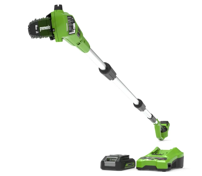 Fierăstrău telescopic cu acumulator Greenworks G24PS20K2 200mm 24V 2Ah-1