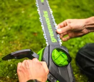 Цепная пила аккумуляторная Greenworks GD24CS30K2 300мм 24В 2Ач-8