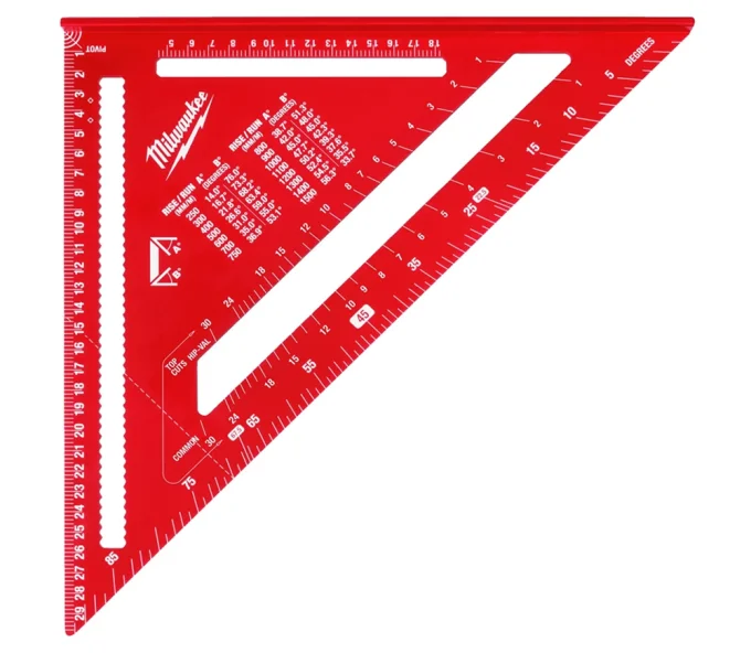 Echer MILWAUKEE Rafter Square 420mm Aluminiu-2