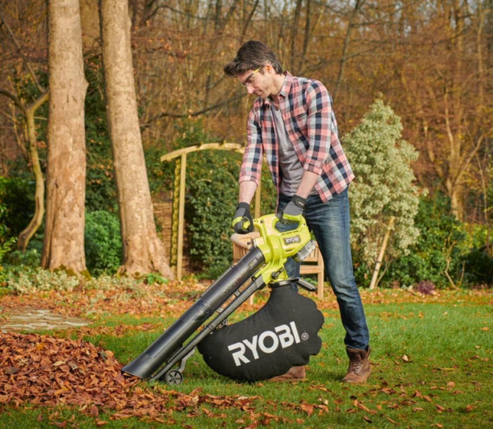 Suflantă-aspirator cu acumulator RYOBI RY18BVXA-150 7600l/min 18V 5Ah-6
