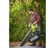 Suflantă-aspirator cu acumulator  (fara bat) RYOBI RY18BVXA-0 7600l/min 18V-4
