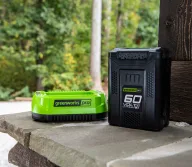 Зарядное устройство + аккумулятор Greenworks GSK60B2 200вт 60В 2A-2