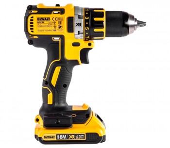 Mașină de înșurubat cu acumulator DEWALT DCD790D2-QW 18V 2Ah photo 1