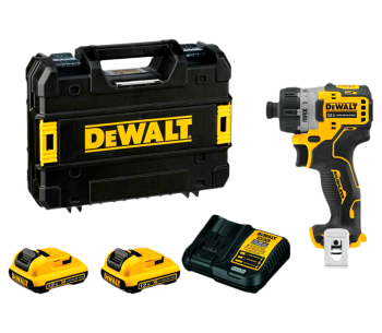 Шуруповерт аккумуляторный DEWALT DCF601D2 10.8В 2.0Ач photo
