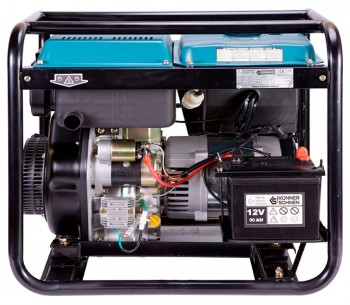 Generator electric Könner&Söhnen KS 8100HDE-1/3 ATSR 6.5kw Motorină AVR photo 2