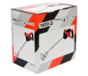 Миксер строительный  аккумуляторный YATO YT82880 18В 2Ач photo 2