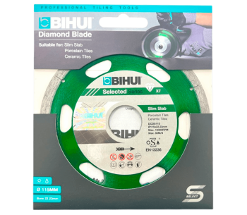 product Алмазный отрезной диск B-SLIM BIHUI DCDS115 115мм сегментированный