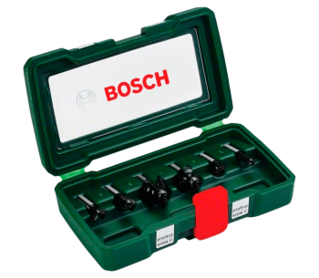 product Set 6 freze pe lemn Bosch 2607019463 Ø8 mm