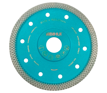 Disc de tăiat cu diamant BIHUI DCBM5 125mm turbo ceramică/porțelan/marmură photo