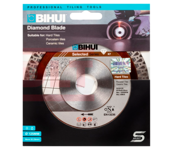 Disc de tăiat cu diamant B-MASTER BIHUI DCDA125 125mm turbo photo