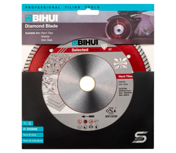 product Алмазный отрезной диск B-TURBO BIHUI DCDT200 200мм турбо