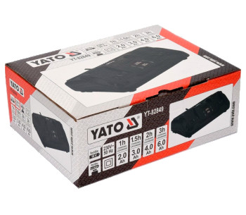 Зарядное устройство YATO YT82849  18В 2-3-4-6 AчA photo 2