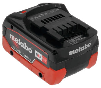 Аккумулятор METABO Li-Power 624991000 Слайдер 18В 10Ач photo 0