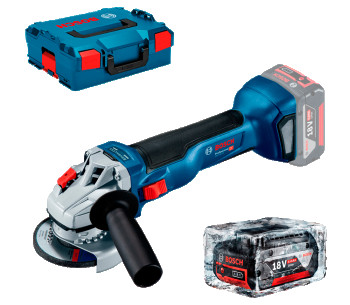 Polizor unghiular cu acumulator BOSCH 115mm 18V photo 3
