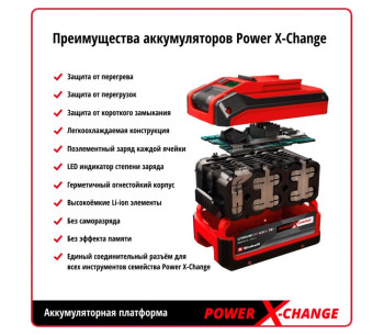 Зарядное устройство EINHELL X-Twincharger 18В 3A photo 0