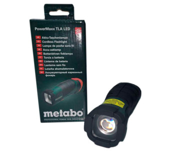 Фонарь строительный аккумуляторный (без аккумуляторов) METABO PowerMaxx TLA LED 210лм 10.8В photo 1