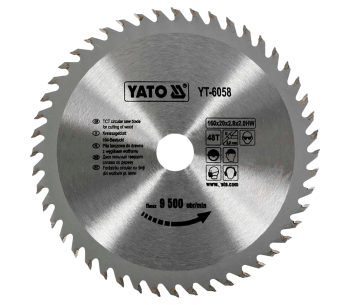 Disc pentru fierastrau electric YATO YT6058 160mm 48T photo