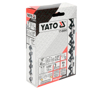 product Lanț pentru fierăstrău YATO YT-84943 45cm 72zale pas0.325"