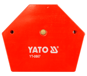 Магнитный уголок для сварки YATO YT0867 30/45/60/75/90/135 34kg photo