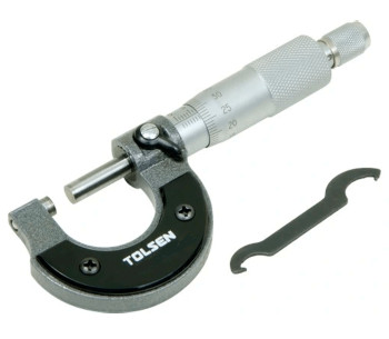 Микрометр Tolsen TS35055 0-25мм сталь photo 2