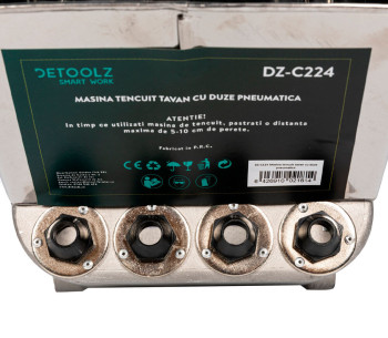 Dispozitiv de tencuit pneumatic DETOOLZ DZ-C224 4L 18mm photo 1