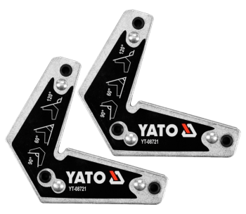 Set de 2 colțare magnetice pentru sudura YATO YT08721 60/90/120 10kg photo
