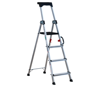 product Профессиональная лестница с лотком-органайзером Cagsan HA103 2.73m 150kg