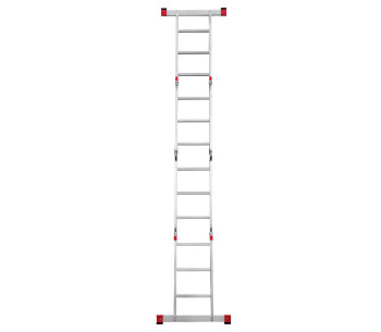 Профессиональная алюминиевая лестница-трансформер NOVAYA VYSOTA 3320403 3.47m 150kg photo 4