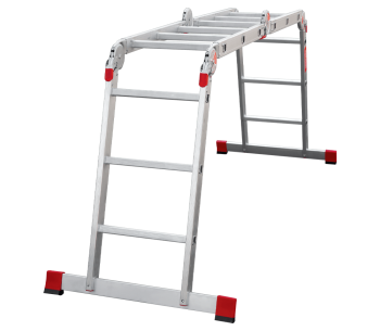 product Профессиональная алюминиевая лестница-трансформер NOVAYA VYSOTA 3320403 3.47m 150kg