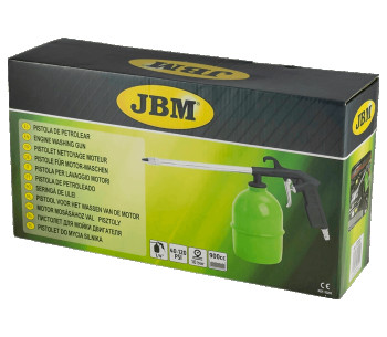 Промывочный пневмопистолет JBM 53202 0.9л 200мм 9бар photo 0