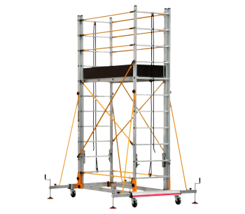 product Turn mobil pentru lucrări de construcţie şi montaj CAGSAN S006 XL 6.52m aluminiu