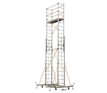 Turn mobil pentru lucrări de construcţie şi montaj CAGSAN S007 7.33m aluminiu photo 0