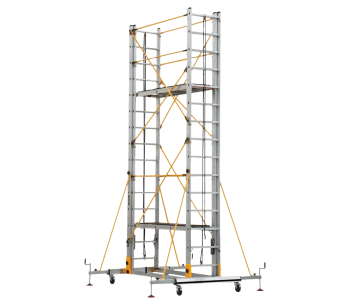 product Turn mobil pentru lucrări de construcţie şi montaj CAGSAN S008 8.15m aluminiu