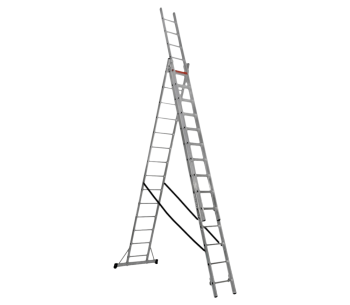 product Лестница трехсекционная CAGSAN TS220 9.7m 150kg