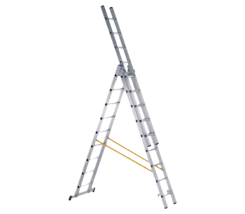 product Лестница трехсекционная ZARGES Z300 42343 / 42543 8.87m 150kg