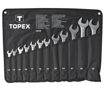 Set 12 chei combinate TOPEX 35D758 13x32mm photo